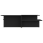 Tavolini da Salotto 2 pz Neri 111,5x50x33 cm Legno Multistrato Tavolini da Salotto 2 pz Neri 111,5x50x33 cm Legno Multistrato
