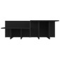 Tavolini da Salotto 2 pz Neri 111,5x50x33 cm Legno Multistrato Tavolini da Salotto 2 pz Neri 111,5x50x33 cm Legno Multistrato