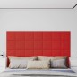 vidaXL Pannelli Murali 12 pz Rosso Vino 30x30 cm Similpelle 1,08 m² vidaXL Pannelli Murali 12 pz Rosso Vino 30x30 cm Similpelle 1,08 m²