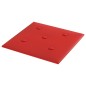 vidaXL Pannelli Murali 12 pz Rosso Vino 30x30 cm Similpelle 1,08 m² vidaXL Pannelli Murali 12 pz Rosso Vino 30x30 cm Similpelle 1,08 m²
