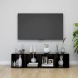 Mobile Porta TV 2 pz Nero 37x35x37 cm in Truciolato Mobile Porta TV 2 pz Nero 37x35x37 cm in Truciolato