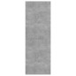 Armadietto a Parete TV Grigio Cemento 37x37x107 cm Truciolato Armadietto a Parete TV Grigio Cemento 37x37x107 cm Truciolato
