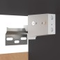 Armadietto a Parete per TV Grigio 30,5x30x30 cm Armadietto a Parete per TV Grigio 30,5x30x30 cm