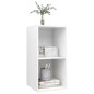 Armadietto TV da Parete Bianco 37x37x72 cm in Legno Multistrato Armadietto TV da Parete Bianco 37x37x72 cm in Legno Multistrato