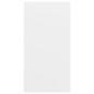 Armadietto TV da Parete Bianco 37x37x72 cm in Legno Multistrato Armadietto TV da Parete Bianco 37x37x72 cm in Legno Multistrato