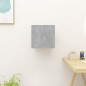 Armadietto a Parete per TV Grigio Cemento 30,5x30x30 cm