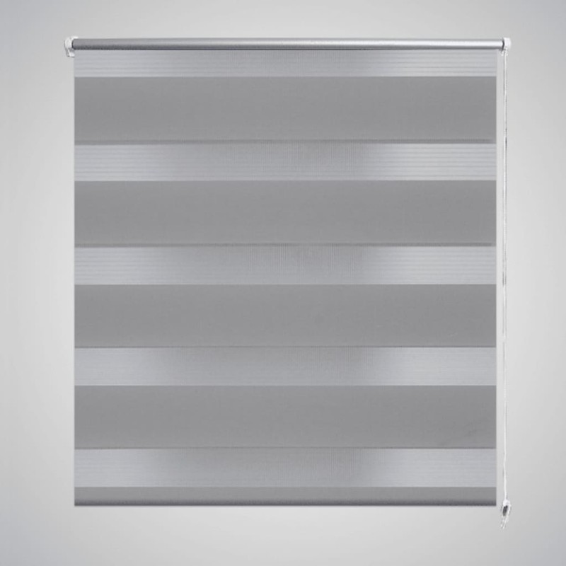 Tenda a rullo oscurante zebra 40x100cm grigia Tenda a rullo oscurante zebra 40x100cm grigia