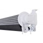 Tenda a rullo oscurante zebra 40x100cm grigia Tenda a rullo oscurante zebra 40x100cm grigia