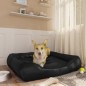Cuccia per Cani Nera 80x68x23 cm in Similpelle Cuccia per Cani Nera 80x68x23 cm in Similpelle