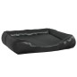 Cuccia per Cani Nera 80x68x23 cm in Similpelle Cuccia per Cani Nera 80x68x23 cm in Similpelle