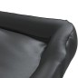 Cuccia per Cani Nera 80x68x23 cm in Similpelle Cuccia per Cani Nera 80x68x23 cm in Similpelle