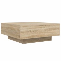 vidaXL Tavolino da Salotto Rovere Sonoma 80x80x31 cm Legno Multistrato