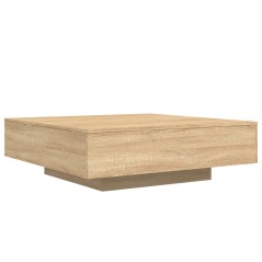 vidaXL Tavolino Salotto Rovere Sonoma 100x100x31 cm Legno Multistrato