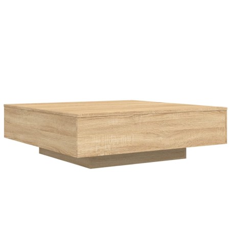 vidaXL Tavolino Salotto Rovere Sonoma 100x100x31 cm Legno Multistrato
