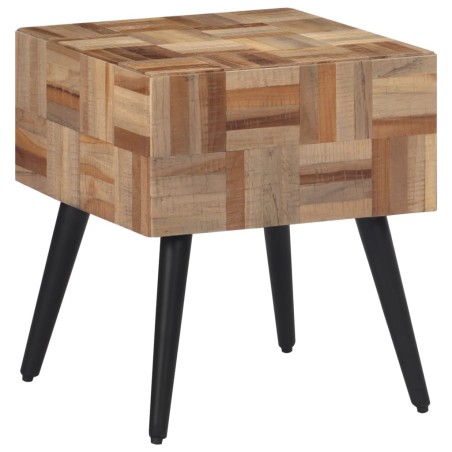 vidaXL Tavolino 40x40x45 cm Teak Massello di Recupero