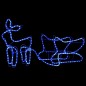 Renne e Slitta Decorazione Natalizia per Esterni 252 LED Renne e Slitta Decorazione Natalizia per Esterni 252 LED