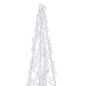 Set Coni Luce LED Decorativi Acrilici Bianco Caldo 30/45/60cm Set Coni Luce LED Decorativi Acrilici Bianco Caldo 30/45/60cm