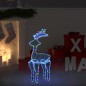 Decorazione Natalizia Renna in Rete con 306 LED 60x24x89 cm Decorazione Natalizia Renna in Rete con 306 LED 60x24x89 cm