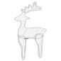 Decorazione Natalizia Renna in Rete con 306 LED 60x24x89 cm Decorazione Natalizia Renna in Rete con 306 LED 60x24x89 cm