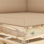 Divano da Giardino 2 Posti con Cuscini Legno Impregnato Verde Divano da Giardino 2 Posti con Cuscini Legno Impregnato Verde