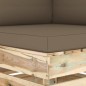 Divano da Giardino 2 Posti con Cuscini Legno Impregnato Verde Divano da Giardino 2 Posti con Cuscini Legno Impregnato Verde