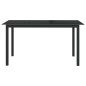 Set Mobili da Pranzo per Giardino 7 pz in Alluminio Antracite Set Mobili da Pranzo per Giardino 7 pz in Alluminio Antracite