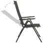 Set Mobili da Pranzo per Giardino 5 pz in Alluminio Antracite Set Mobili da Pranzo per Giardino 5 pz in Alluminio Antracite