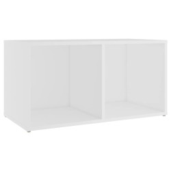 Mobile Porta TV Bianco 72x35x36,5 cm in Legno Multistrato