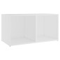 Mobile Porta TV Bianco 72x35x36,5 cm in Legno Multistrato Mobile Porta TV Bianco 72x35x36,5 cm in Legno Multistrato