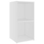 Mobile Porta TV Bianco 72x35x36,5 cm in Legno Multistrato Mobile Porta TV Bianco 72x35x36,5 cm in Legno Multistrato