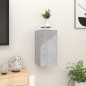 Armadietti a Parete per TV 2 pz Grigio Cemento 30,5x30x30 cm Armadietti a Parete per TV 2 pz Grigio Cemento 30,5x30x30 cm