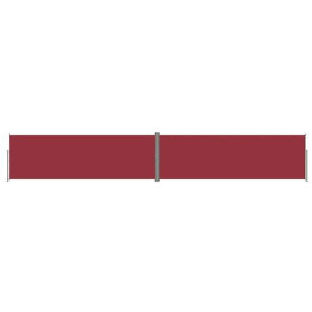 Tenda da Sole Laterale Retrattile Rossa 200x1200 cm