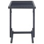 Set Mobili da Pranzo per Giardino 3 pz Nero Set Mobili da Pranzo per Giardino 3 pz Nero