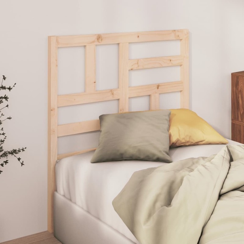 Testiera per Letto 96x4x104 cm in Legno Massello di Pino Testiera per Letto 96x4x104 cm in Legno Massello di Pino