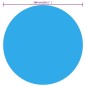 Pellicola Galleggiante Solare PE Rotonda 300 cm per Piscina Blu Pellicola Galleggiante Solare PE Rotonda 300 cm per Piscina Blu