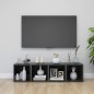 Mobile Porta TV 4 pz Grigio Lucido 37x35x37 cm in Truciolato Mobile Porta TV 4 pz Grigio Lucido 37x35x37 cm in Truciolato