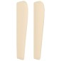 Testiera ad Orecchio Crema 147 x 23 x 118/128 cm in Tessuto Testiera ad Orecchio Crema 147 x 23 x 118/128 cm in Tessuto