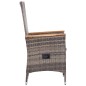 Set Mobili da Pranzo per Giardino 5 pz Grigio Set Mobili da Pranzo per Giardino 5 pz Grigio