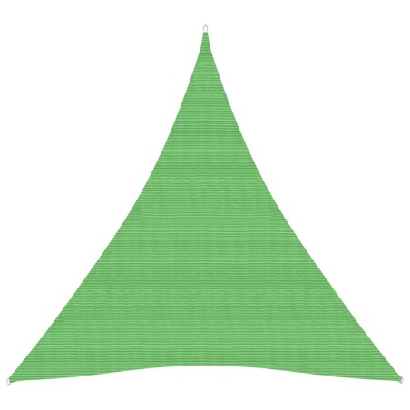 Vela Parasole 160 g/m² Verde Chiaro 5x6x6 m in HDPE