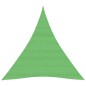 Vela Parasole 160 g/m² Verde Chiaro 5x6x6 m in HDPE Vela Parasole 160 g/m² Verde Chiaro 5x6x6 m in HDPE