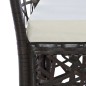 Set Mobili da Pranzo per Giardino 5 pz Marrone Set Mobili da Pranzo per Giardino 5 pz Marrone