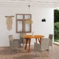 Set Mobili da Pranzo per Giardino 5 pz Beige Set Mobili da Pranzo per Giardino 5 pz Beige