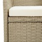 Set Mobili da Pranzo per Giardino 5 pz Beige Set Mobili da Pranzo per Giardino 5 pz Beige