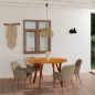 Set Mobili da Pranzo per Giardino 5 pz Marrone Set Mobili da Pranzo per Giardino 5 pz Marrone