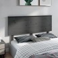 Testiera per Letto Grigia 164x6x82,5 cm Legno Massello di Pino Testiera per Letto Grigia 164x6x82,5 cm Legno Massello di Pino