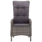 Set Mobili da Pranzo per Giardino 5 pz Grigio Set Mobili da Pranzo per Giardino 5 pz Grigio