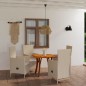 Set Mobili da Pranzo per Giardino 5 pz Beige Set Mobili da Pranzo per Giardino 5 pz Beige