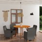 Set Mobili da Pranzo per Giardino 5 pz Grigio Scuro Set Mobili da Pranzo per Giardino 5 pz Grigio Scuro