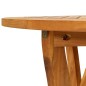 Set Mobili da Pranzo per Giardino 5 pz Marrone Set Mobili da Pranzo per Giardino 5 pz Marrone