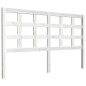 Testiera per Letto Bianca 156x4x100 cm Legno Massello di Pino Testiera per Letto Bianca 156x4x100 cm Legno Massello di Pino